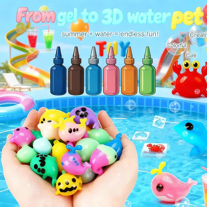 Kit creativo DIY de figuras de gel