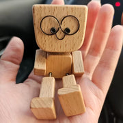 Muñeco madera articulado