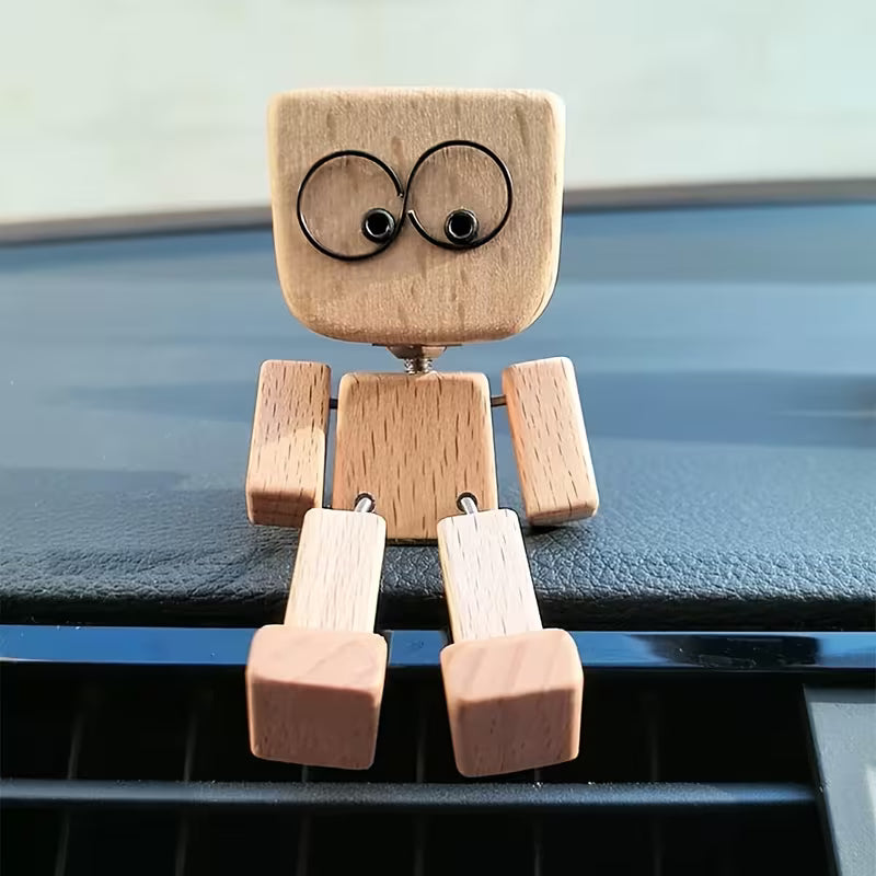 Muñeco madera articulado