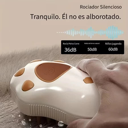 Cepillo de masaje a vapor eléctrico 3 en 1
