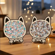 Rompecabezas de madera gato