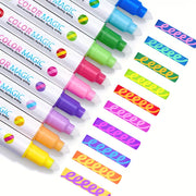 Bolígrafos mágicos cambian de color
