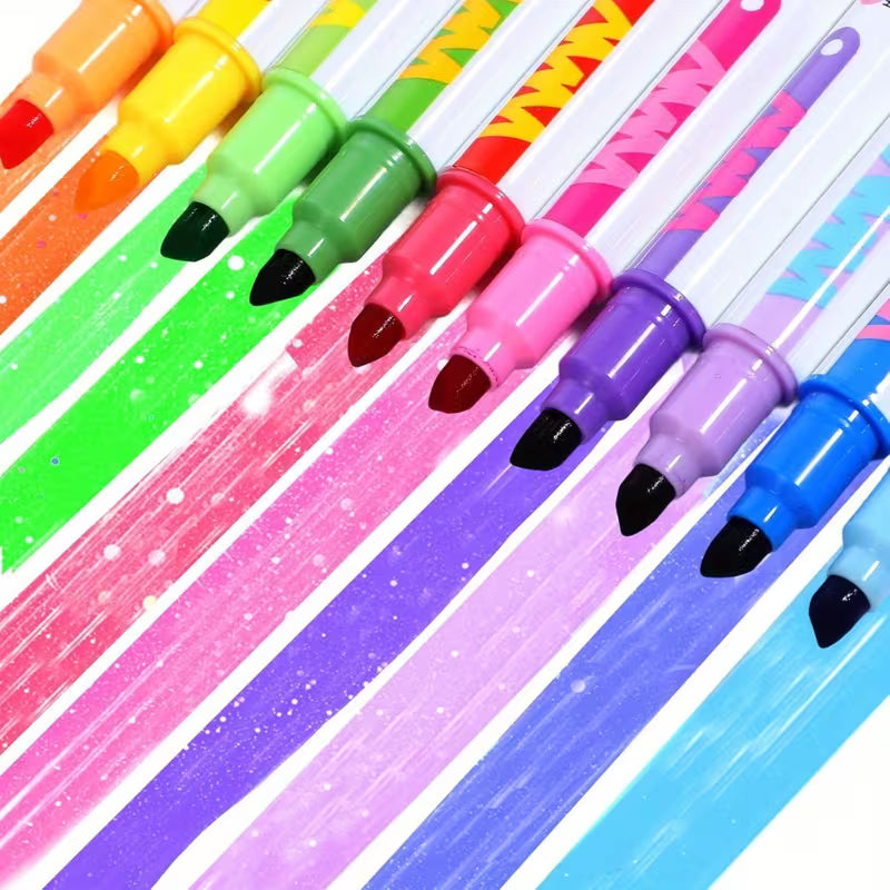 Bolígrafos mágicos cambian de color