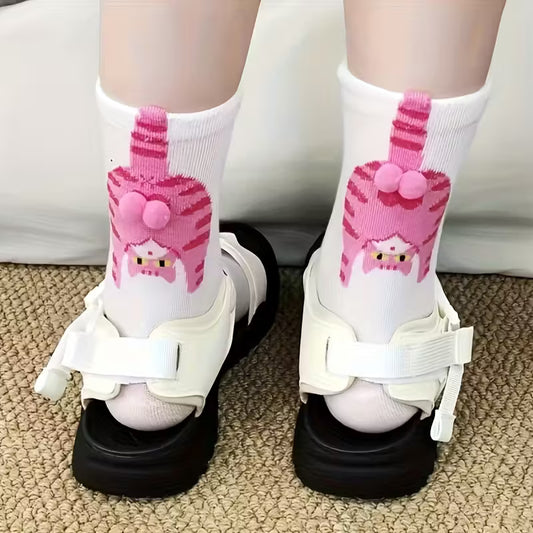 Calcetines de gato con bolas