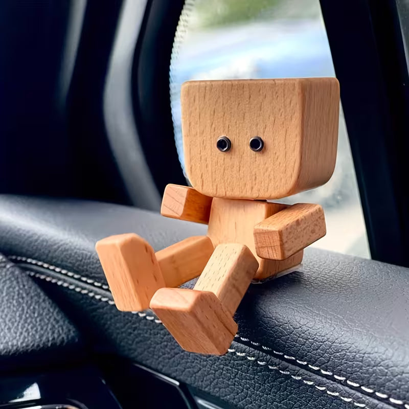Muñeco madera articulado