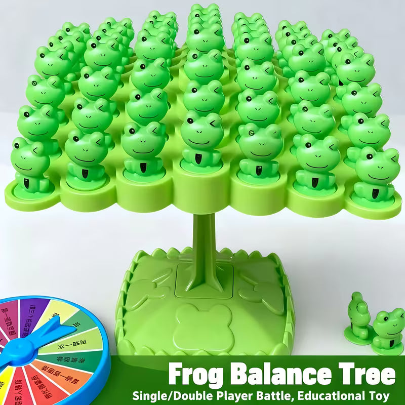 Juego de mesa balance rana