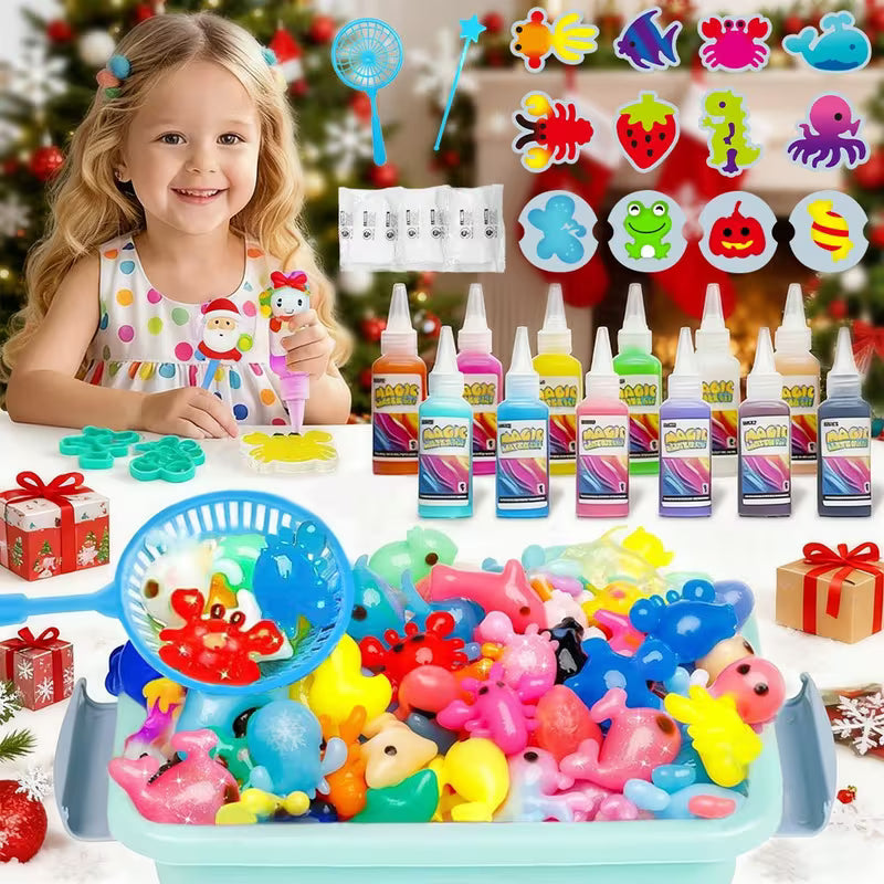 Kit creativo DIY de figuras de gel