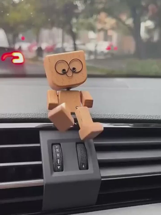 Muñeco madera articulado