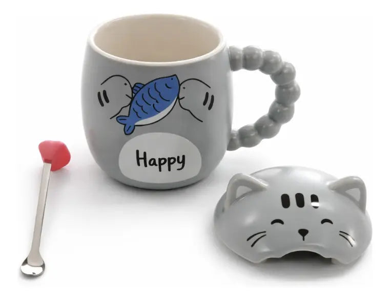 Taza gatito lengua