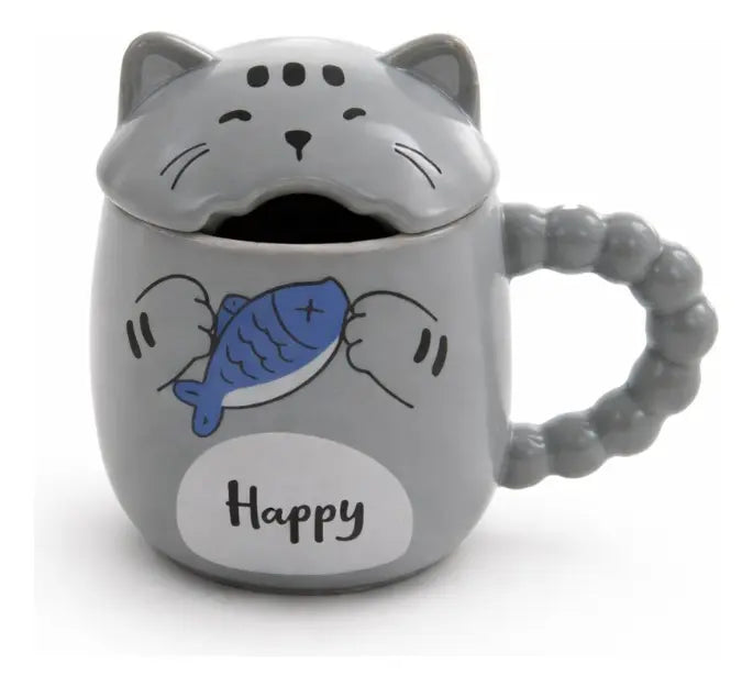 Taza gatito lengua
